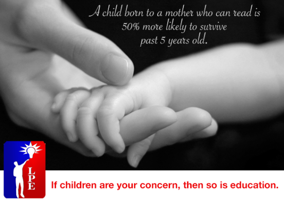 If children are your concern, then so is education